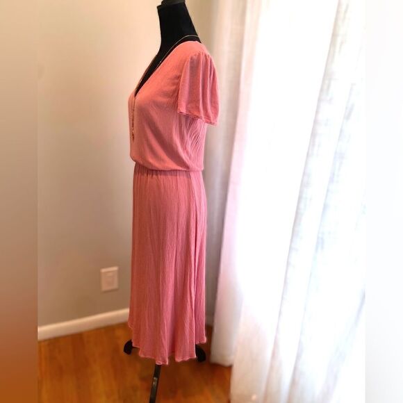 Wayf Blouson Midi Dress Size XS - Picture 5 of 16